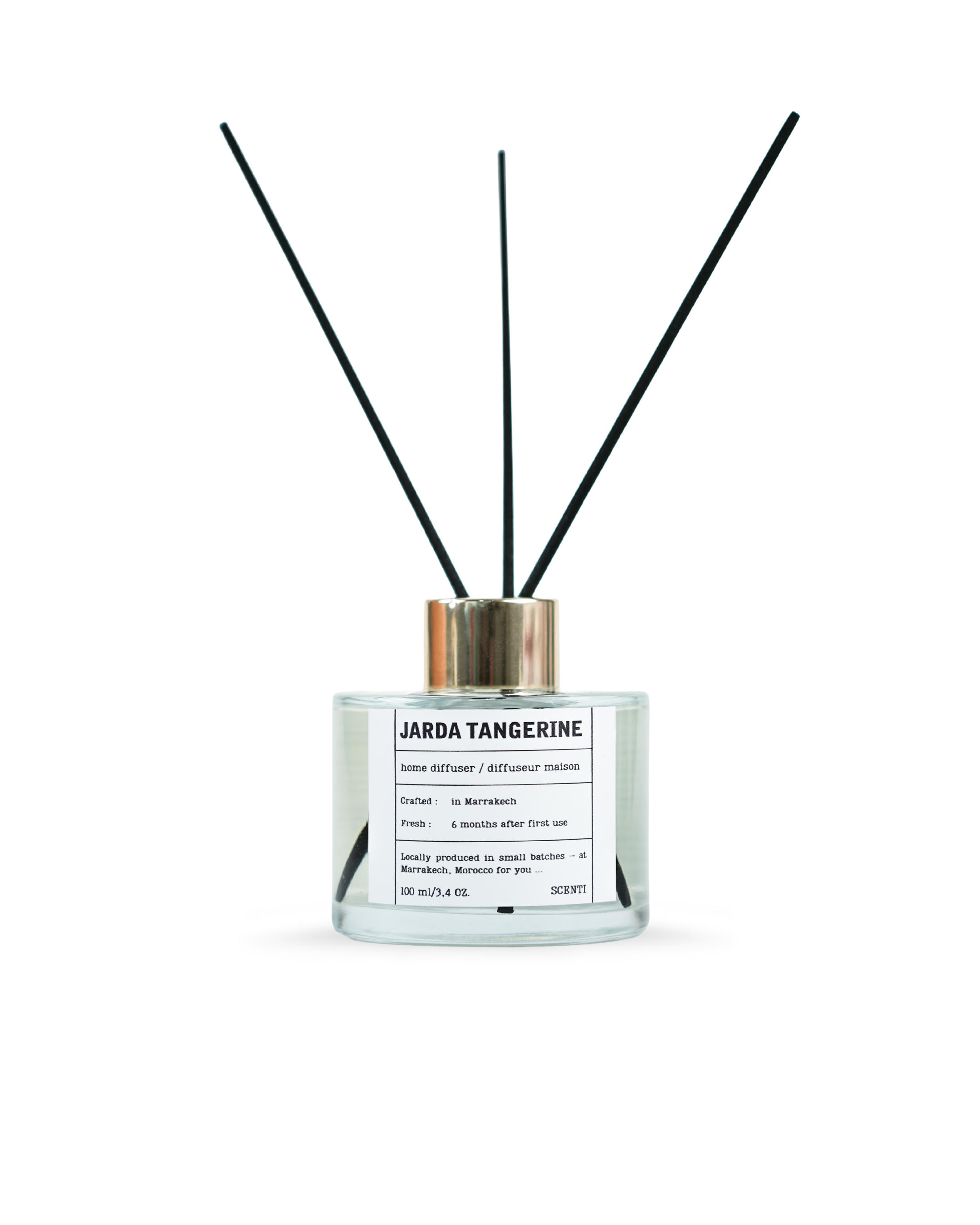 Diffuseur à Bâtonnets – Jardin Tangerine